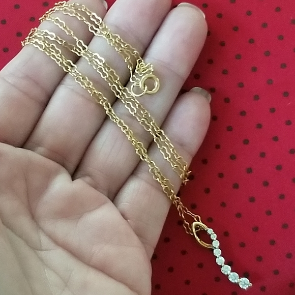 Vintage Stauer 925 Gold Overlay Journey  Pendant - Picture 11 of 12